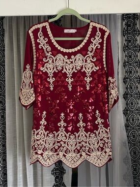 Embellished Blouse Simply Couture